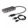 StarTech.com 3-port MST hub - DisplayPort na 3x HDMI, trojitý 4K 60Hz monitory, DP 1.4 multi-monitor video adaptér, 30cm integrovaný kábel, USB napájaný, len Windows