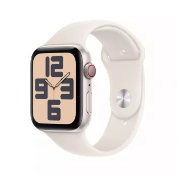 Smartwatch Apple Watch SE GPS + Cellular 44 mm Starlight hliníkové puzdro béžové