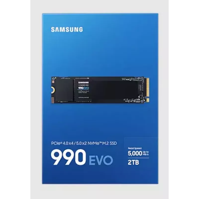 SSD disk Samsung 990 EVO 2000 GB M.2 2280 NVMe MZ-V9E2T0BW