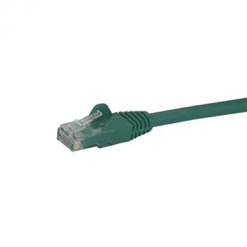 StarTech.com 10m CAT6 ethernetový kábel – zelený CAT 6 gigabitový ethernetový kábel – 250MHz 100W PoE RJ45 UTP sieťový/patch kábel bez západky s odľahčením ťahu, jednotlivo testovaný