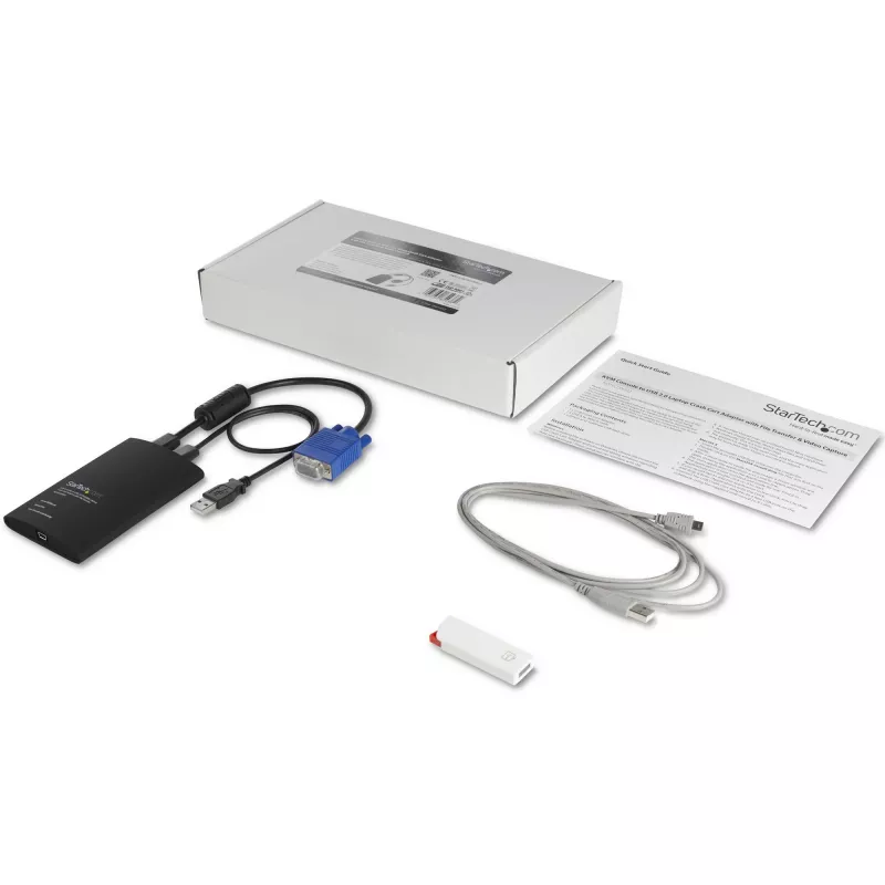 StarTech.com USB Crash Cart adaptér s prenosom súborov a nahrávaním videa