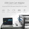 StarTech.com USB Crash Cart adaptér s prenosom súborov a nahrávaním videa