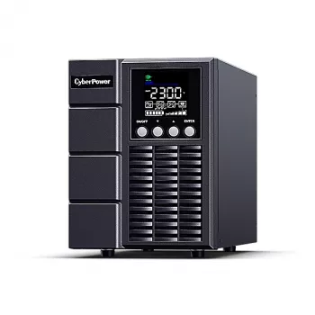 Záložný zdroj CYBERPOWER OLS1000EA, online dvojitá konverzia, 1 kVA/900 W, 3× IEC C13 výstupy, čistý sínus, LCD, Tower