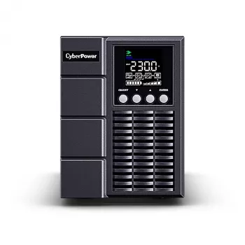 Záložný zdroj CYBERPOWER OLS1000EA, online dvojitá konverzia, 1 kVA/900 W, 3× IEC C13 výstupy, čistý sínus, LCD, Tower