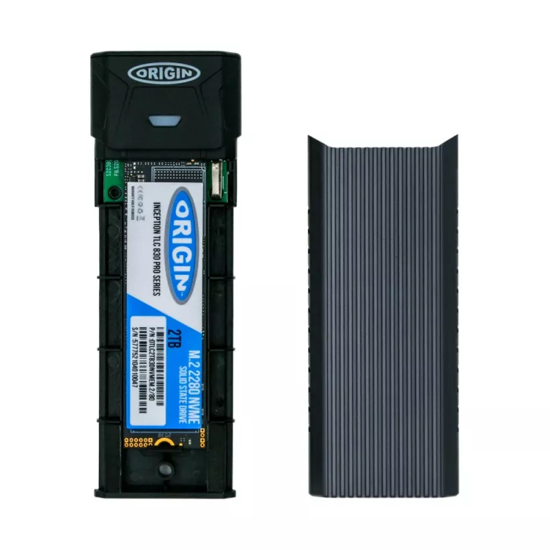 Origin Storage Origin Inception externé SSD 256 GB NVMe M.2 3D TLC 80 mm s C-C a C-A káblom