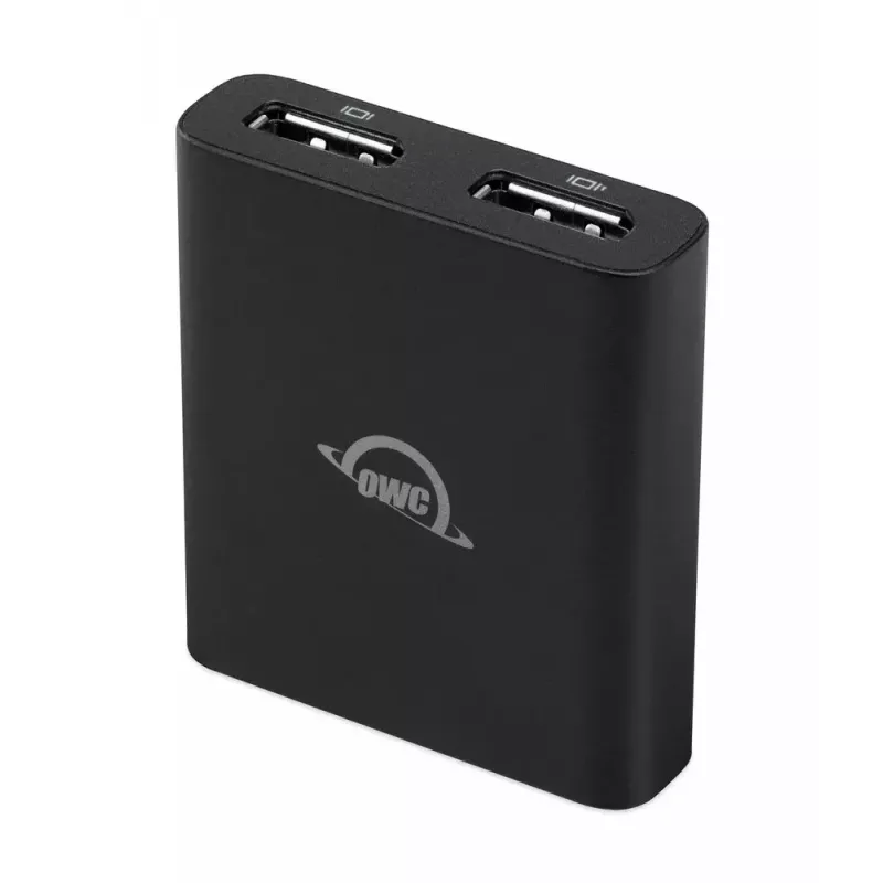 OWC Thunderbolt Dual DisplayPort adaptér USB grafický adaptér 7680 x 4320 pixelov čierny