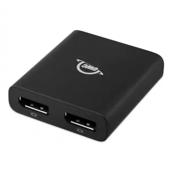 OWC Thunderbolt Dual DisplayPort adaptér USB grafický adaptér 7680 x 4320 pixelov čierny