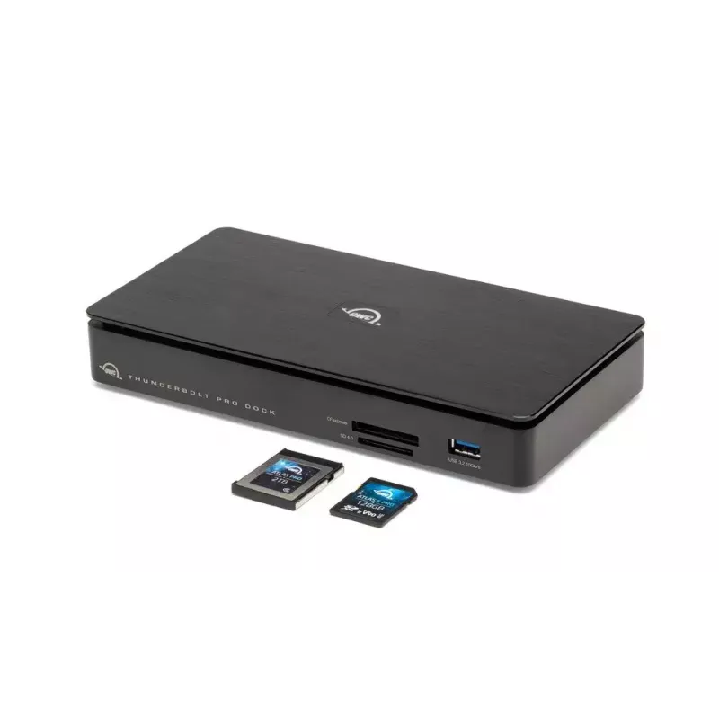 OWC Thunderbolt Pro Dock káblový Thunderbolt 3 čierny 85W napájanie 40 Gbit/s