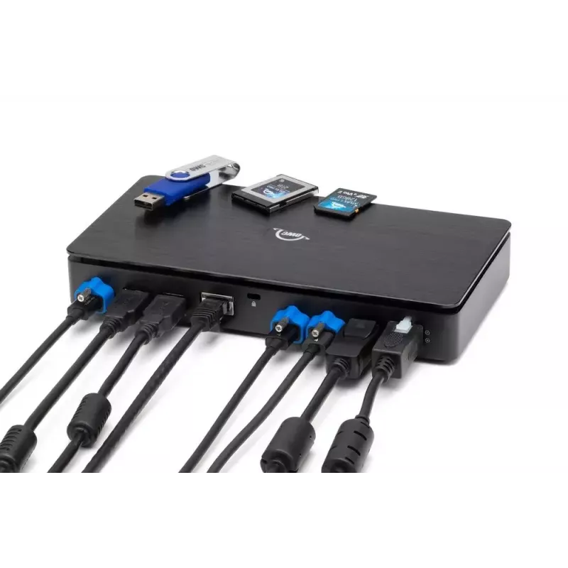 OWC Thunderbolt Pro Dock káblový Thunderbolt 3 čierny 85W napájanie 40 Gbit/s