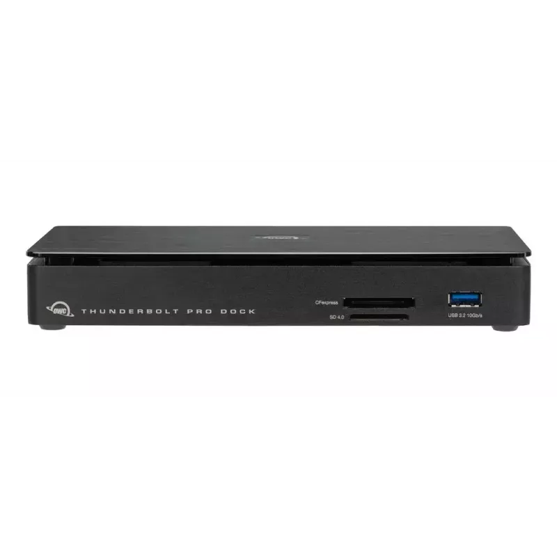 OWC Thunderbolt Pro Dock káblový Thunderbolt 3 čierny 85W napájanie 40 Gbit/s