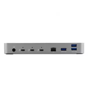 OWC Thunderbolt 4 káblový dock čierna sivá 3,5 mm Ethernet 1000 Mbit/s