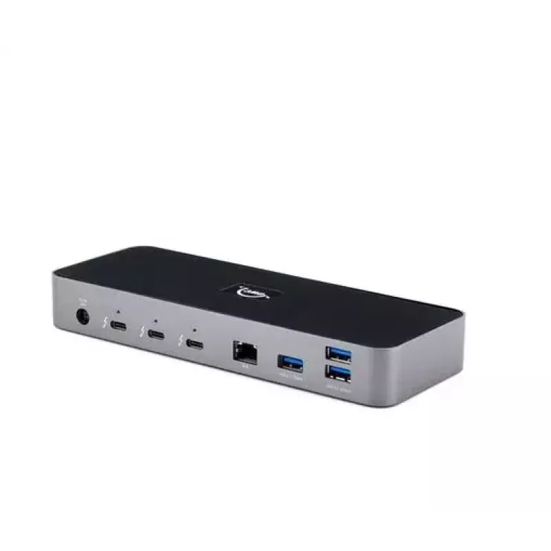 OWC Thunderbolt 4 káblový dock čierna sivá 3,5 mm Ethernet 1000 Mbit/s