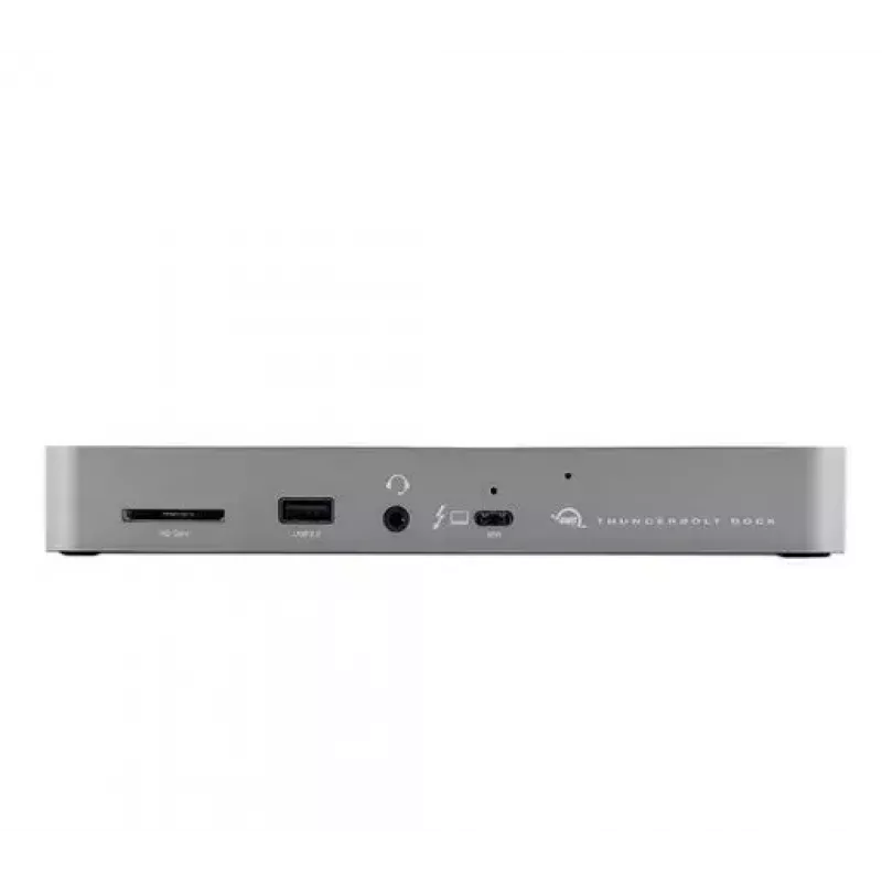 OWC Thunderbolt 4 káblový dock čierna sivá 3,5 mm Ethernet 1000 Mbit/s