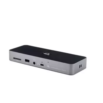 OWC Thunderbolt 4 káblový dock čierna sivá 3,5 mm Ethernet 1000 Mbit/s