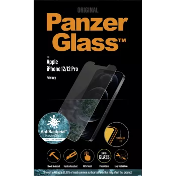 PanzerGlass ® ochrana displeja proti odpočúvaniu iPhone 12 | 12 Pro | Standard Fit