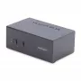 StarTech.com 2-portový KVM prepínač pre dva monitory DisplayPort, 4K 60Hz, 2x USB 5Gbps hub porty, 2x USB 2.0 HID porty, prepínanie klávesovou skratkou a tlačidlom, TAA-kompatibilné – ESD ochrana úroveň 3