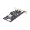 StarTech.com 4-portová USB PCIe karta, USB 3.2 5 Gbit/s, PCI Express rozširujúca karta so 4 nezávislými USB radičmi, 4 USB-A porty, Windows/macOS/Linux