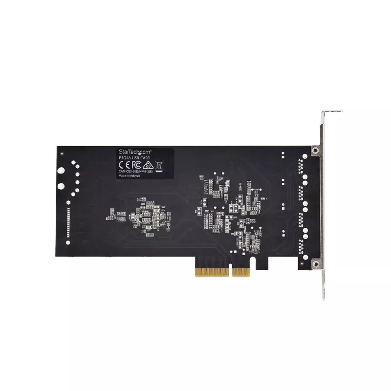 StarTech.com 4-portová USB PCIe karta, USB 3.2 5 Gbit/s, PCI Express rozširujúca karta so 4 nezávislými USB radičmi, 4 USB-A porty, Windows/macOS/Linux