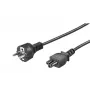 Microconnect PE010810S napájací kábel čierny 1 m CEE7/7 C5 konektor samica