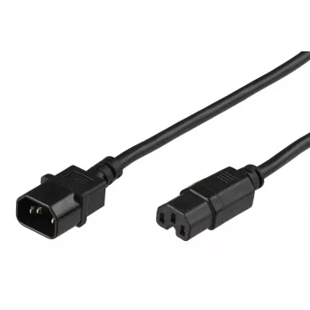 Microconnect PE011420 napájací kábel čierny 2 m C14 konektor samica C15 konektor samica