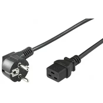 Microconnect PE07719005 napájací kábel čierny 0,5 m CEE7/7 C19 konektor samica