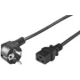 Microconnect PE0771902 napájací kábel čierny 1,8 m CEE7/7 C19 konektor samica