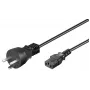 Microconnect PE120418 napájací kábel čierny 1,8 m konektor samec typ K C13 konektor samica