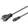 Microconnect PE120805 napájací kábel čierny 0,5 m konektor samec typ K C5 konektor samica