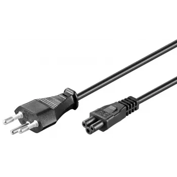 Microconnect PE160830 napájací kábel čierny 3 m sieťová vidlica typ J C5 konektor samica