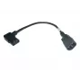 Microconnect PEA1416 Napájací kábel čierny 0,3 m konektor samica C13 konektor samica C14