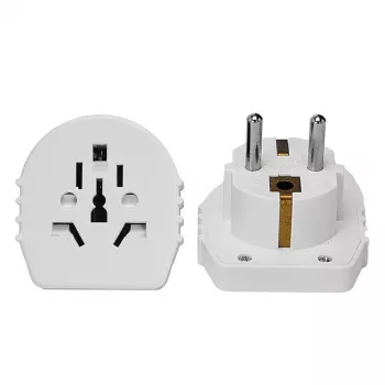 Microconnect PETRAVEL15 Sieťový adaptér univerzálny biely