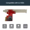 StarTech.com x4 PCI Express na SFF-8643 adaptér pre PCIe NVMe U.2 SSD