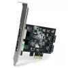 StarTech.com 2-portová PCI Express SATA 6 Gbit/s eSATA radič karta – Dual-Port PCIe SATA III karta – 2 Int/2 Ext