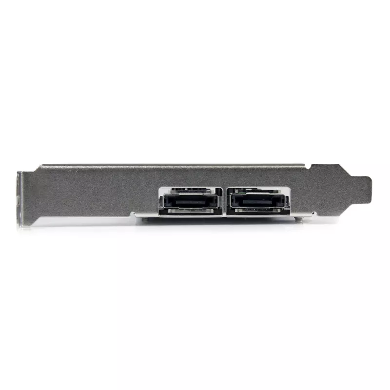 StarTech.com 2-portová PCI Express SATA 6 Gbit/s eSATA radič karta – Dual-Port PCIe SATA III karta – 2 Int/2 Ext