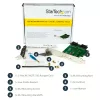 StarTech.com 3-portová M.2 SSD (NGFF) adaptérová karta – 1 x PCIe (NVMe) M.2, 2 x SATA III M.2 – PCIe 3.0