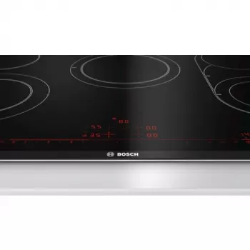 Bosch Serie 8 PKM875DP1D varná doska čierna, ušľachtilá oceľ vstavaná keramická varná doska 5 zón