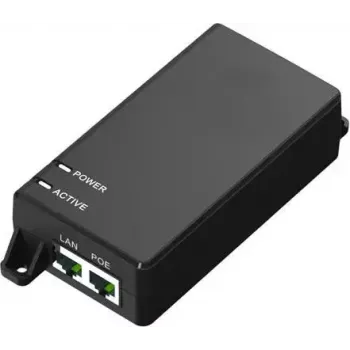 Microconnect POEINJ-60W-UK PoE adaptér Gigabit Ethernet 55 V
