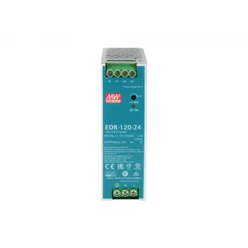 LevelOne 24V DC priemyselný napájací zdroj, 120W, montáž na DIN lištu