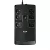 FSP NanoFit 600 záložný zdroj (UPS) standby (offline) 0,6 kVA 360 W 6 AC výstupov