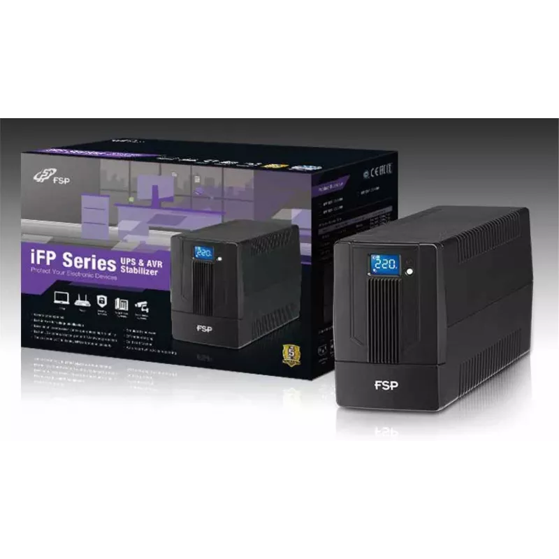 FSP iFP 800 záložný zdroj (UPS) line-interactive 0,8 kVA 480 W 2 AC výstupy