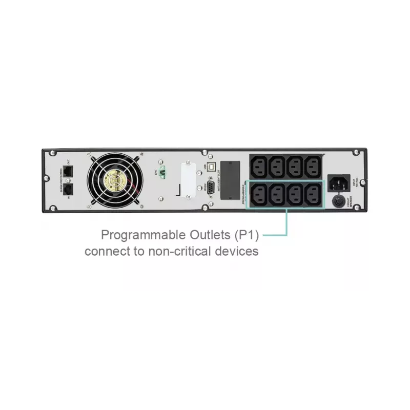 FSP Eufo 1.1k záložný zdroj (UPS) line-interactive 1,1 kVA 990 W 8 AC výstupov