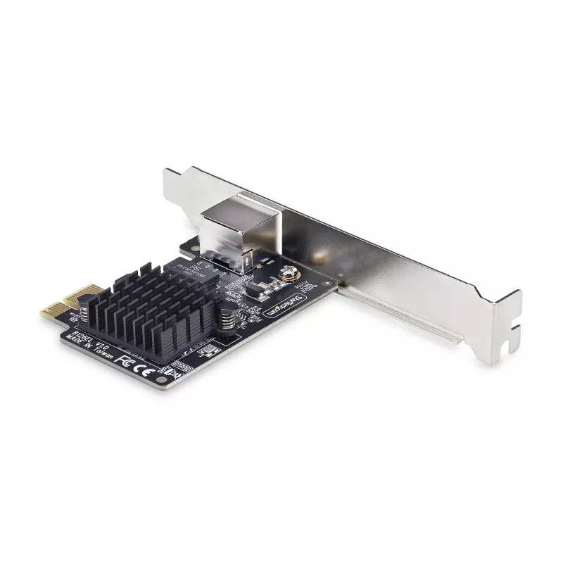 StarTech.com 1-portová 5G Gigabit PCIe sieťová karta, 5G/2,5G/1G/100M/10M PCI Express LAN karta, Realtek RTL8126, Windows a Linux, TAA-kompatibilná