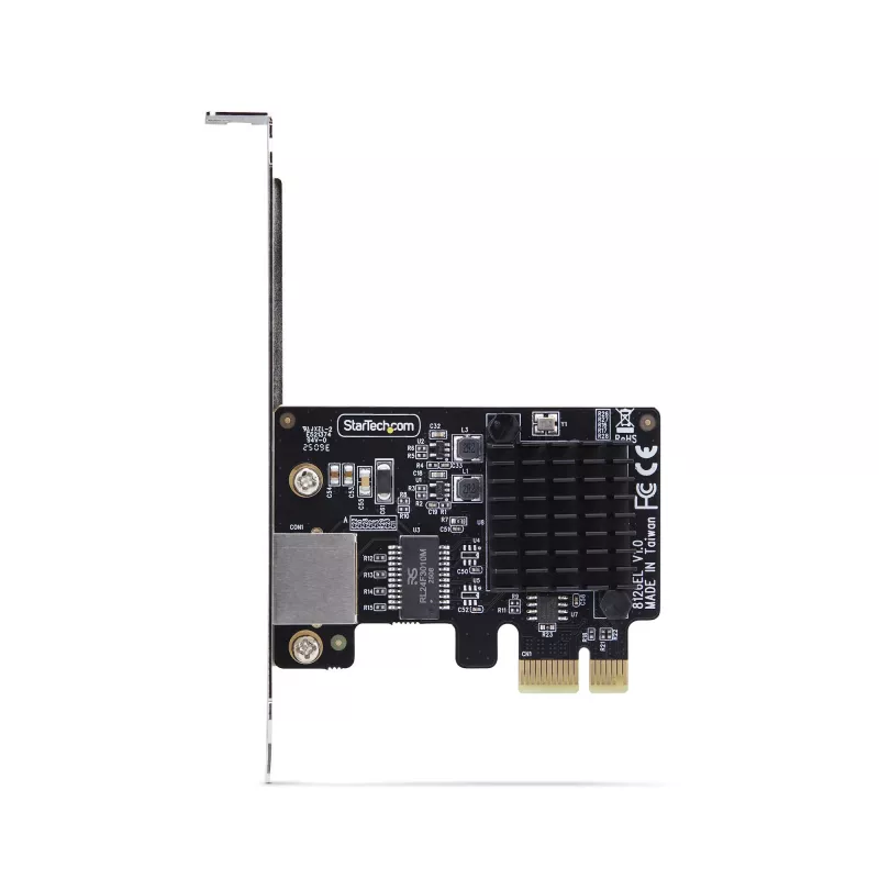 StarTech.com 1-portová 5G Gigabit PCIe sieťová karta, 5G/2,5G/1G/100M/10M PCI Express LAN karta, Realtek RTL8126, Windows a Linux, TAA-kompatibilná