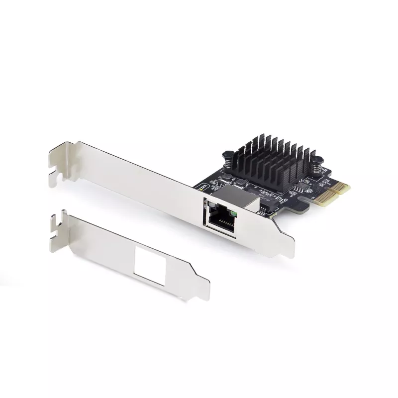 StarTech.com 1-portová 5G Gigabit PCIe sieťová karta, 5G/2,5G/1G/100M/10M PCI Express LAN karta, Realtek RTL8126, Windows a Linux, TAA-kompatibilná