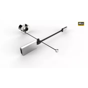 Vivolink PROADRING4S video adaptér USB Type-C HDMI čierna