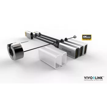 Vivolink PROADRING7S video káblový adaptér DisplayPort + Mini DisplayPort + USB Type-C 3 x HDMI
