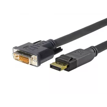 Vivolink PRODPDVI7.5 videokábel adaptér 7,5 m DisplayPort DVI-D čierny