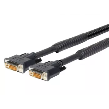 Vivolink PRODVIAM15 DVI kábel 15 m DVI-D čierny
