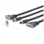 Vivolink PRODVICW20 DVI kábel 20 m DVI-D čierny