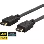 Vivolink Pro HDMI kábel 3 m ultra flexibilný HDMI 2.0b 4K - 2K, 3 m, HDMI Type-A (štandard), HDMI Type-A (štandard), 4096 x 2160 pixelov, 3D, čierny